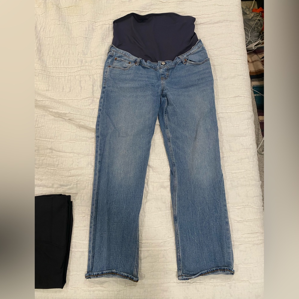 Abercrombie Maternity 90s Straight Jeans